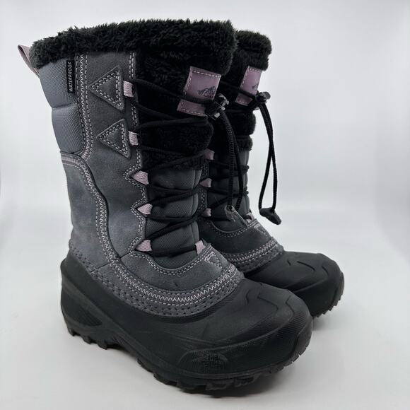 The North Face Youth Shellista Lace III Winter Boots Big Kids Size US1 UK13 EU32 - Picture 2 of 12
